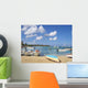Hafen Bayahibe Beach and Boats Wall Decal