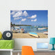 Hafen Bayahibe Beach and Boats Wall Decal