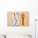 Two White Dishes and