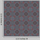 Seamless Decorative Light Retro Pattern Wall Decal