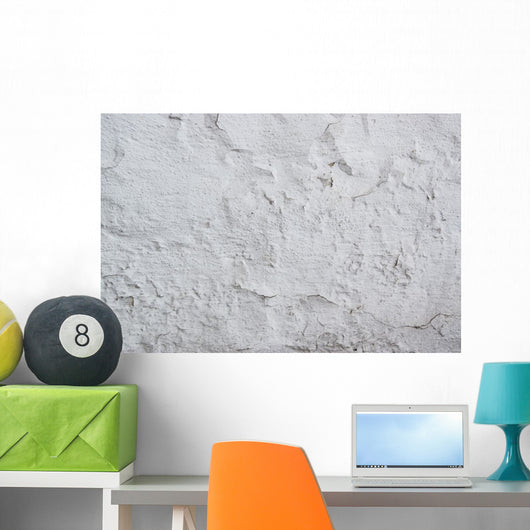 Texture Walls Whitewashed Wall Mural