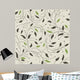 Seamless Ecology Pattern with Wall Decal