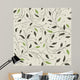 Seamless Ecology Pattern with Wall Decal