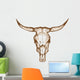 Bull skull Wall Decal