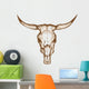 Bull skull Wall Decal
