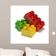 Plastic Toy Blocks Wall Decal
