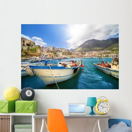 Fischerhafen Castellammare Del Golfo