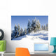 sunny day in winter Wall Mural