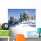 sunny day in winter Wall Mural