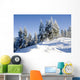 sunny day in winter Wall Mural