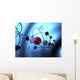 Render Molecule Wall Mural