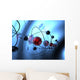 Render Molecule Wall Mural