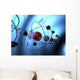 Render Molecule Wall Mural