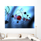 Render Molecule Wall Mural