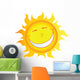 Happy Smiling Sun Character