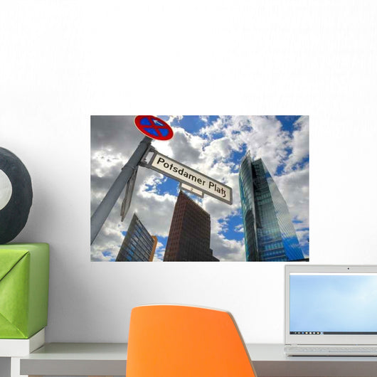 Potsdamer Platz Berlin with Wall Decal