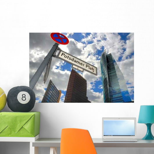 Potsdamer Platz Berlin with Wall Decal