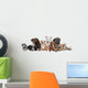 Group Eight Dogs Wall Decal