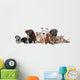 Group Eight Dogs Wall Decal