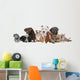 Group Eight Dogs Wall Decal
