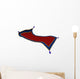 Aladdin's Red Magic Carpet Wall Decal