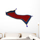 Aladdin's Red Magic Carpet Wall Decal
