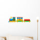 Children Train Illustration Wall Decal