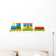 Children Train Illustration Wall Decal