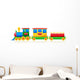 Children Train Illustration Wall Decal