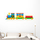 Children Train Illustration Wall Decal