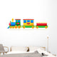 Children Train Illustration Wall Decal