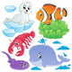 Sea fishes and animals collection 5 Wall Decal