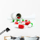 Illustration Colorful Capsules Wall Mural