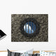 Gear Wheel Prison Window Wall Mural