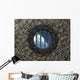 Gear Wheel Prison Window Wall Mural