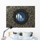 Gear Wheel Prison Window Wall Mural