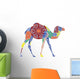 Camel in the Arab Ornament Wall Decal