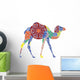 Camel in the Arab Ornament Wall Decal