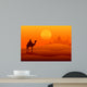 Silhouette Illustration Arabian Riding