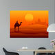 Silhouette Illustration Arabian Riding