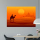 Silhouette Illustration Arabian Riding
