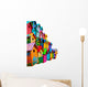 Set Nesting Boxes Wall Decal