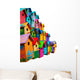 Set Nesting Boxes Wall Decal
