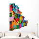 Set Nesting Boxes Wall Decal