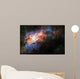 starry deep outer space nebual and galaxy Wall Mural