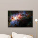 starry deep outer space nebual and galaxy Wall Mural