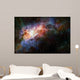 starry deep outer space nebual and galaxy Wall Mural