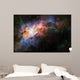 starry deep outer space nebual and galaxy Wall Mural