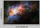 starry deep outer space nebual and galaxy Wall Mural