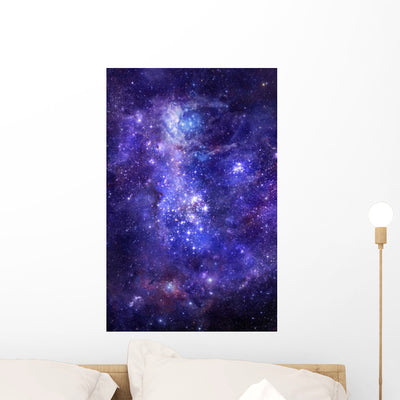 Nebula Gas Cloud Deep shown on a wall